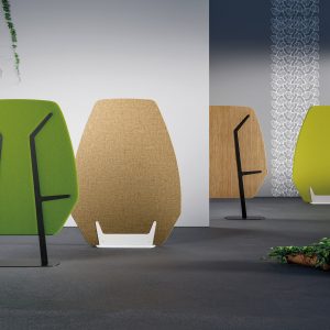 Cloison acoustique mobile